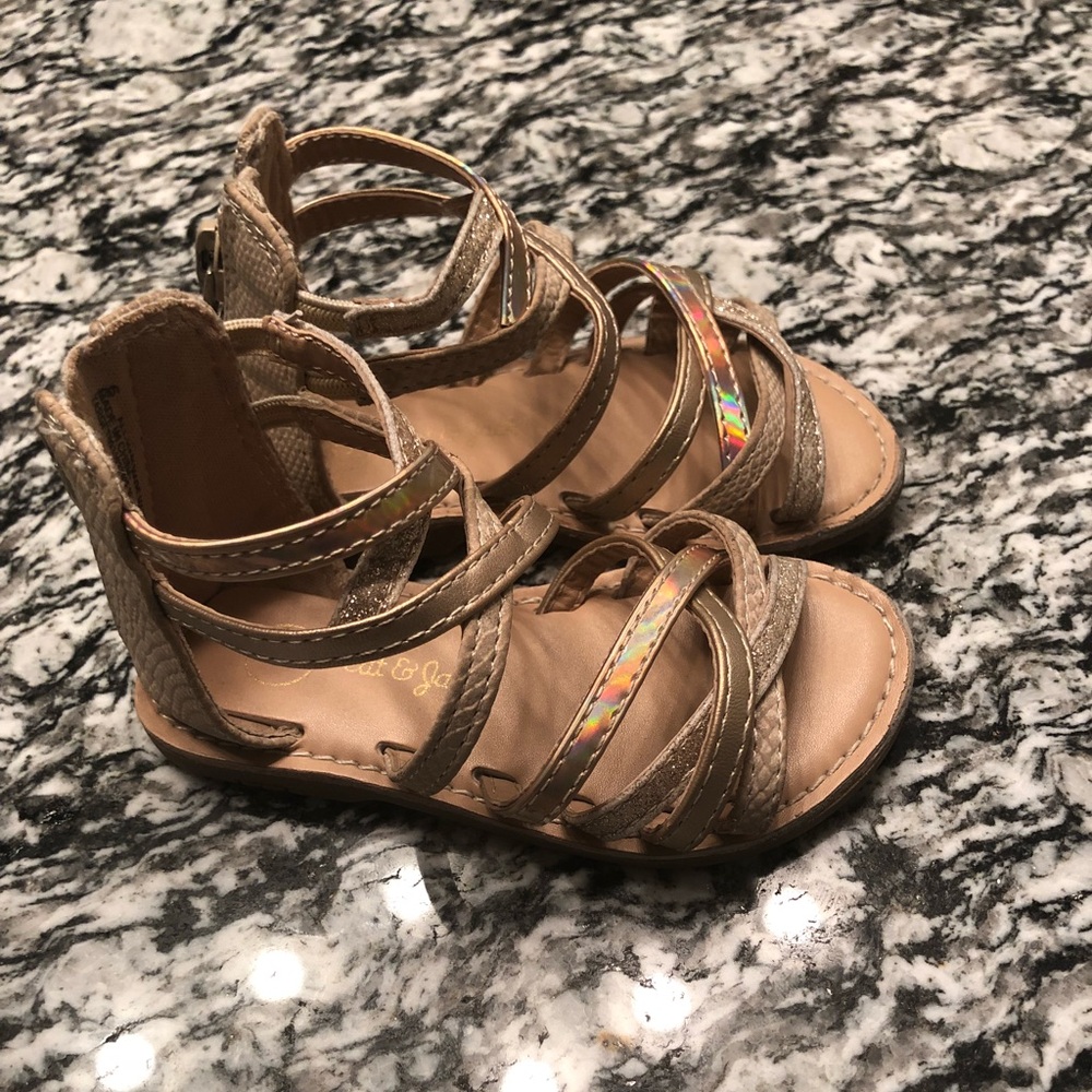 Cat & Jack Toddler Size 6 Sandals